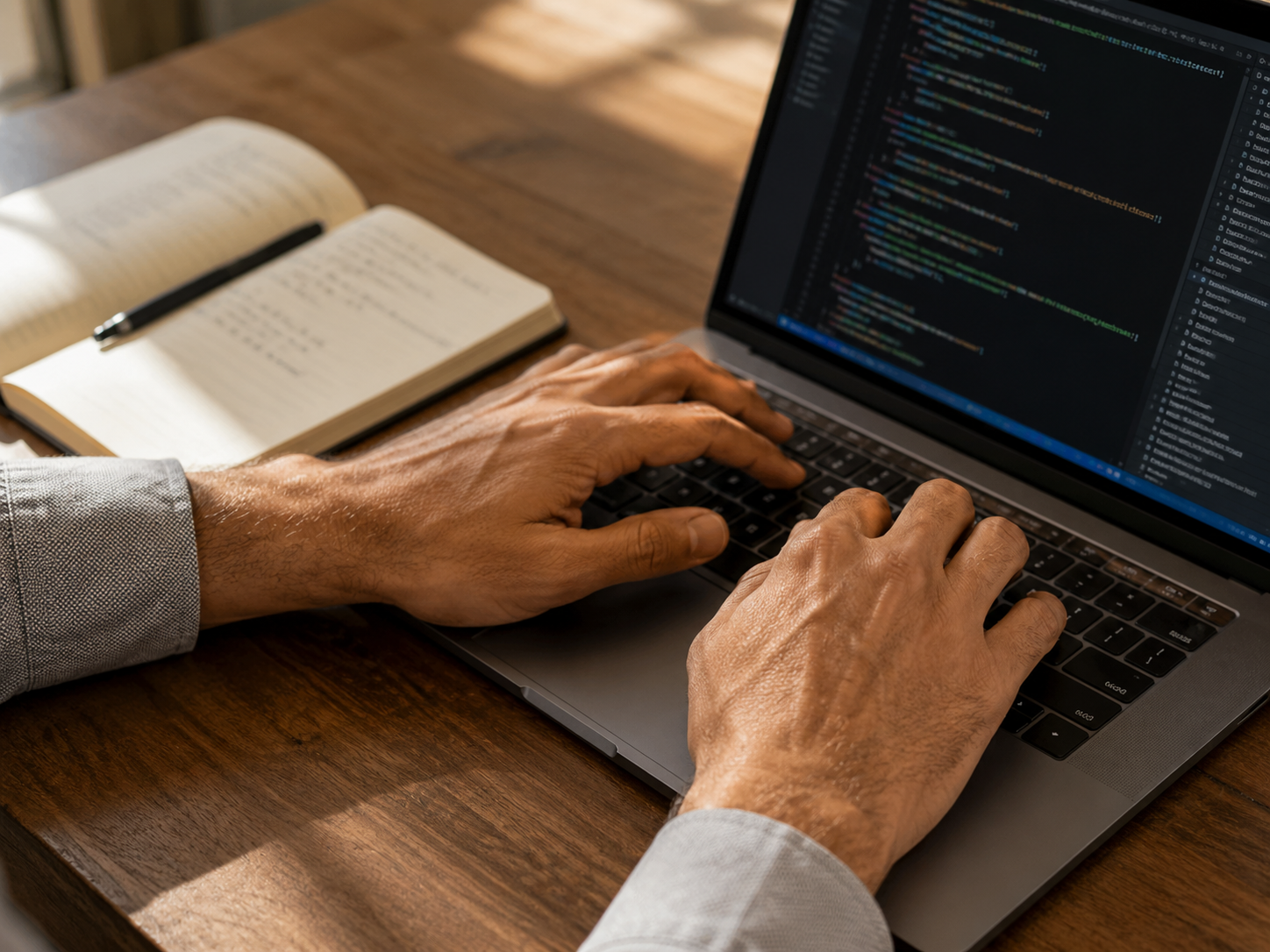 Website-Entwicklung bei Firmenstart24 — Umsetzung am Rechner in Wien